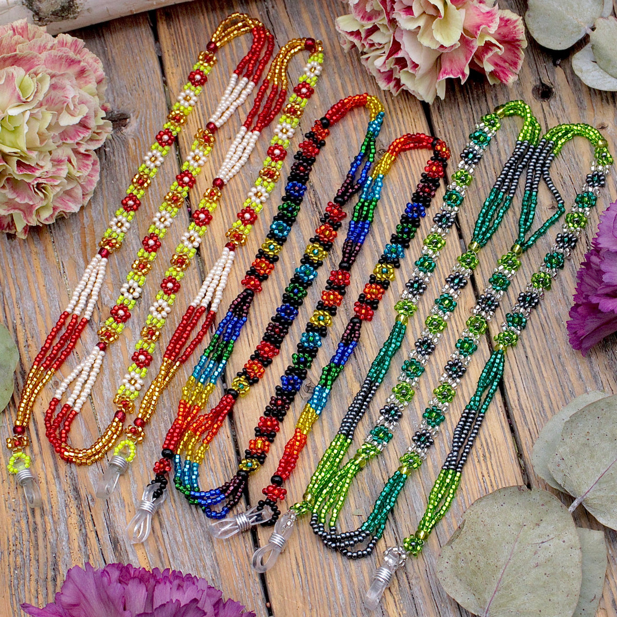 Beaded Eyeglass Chain
