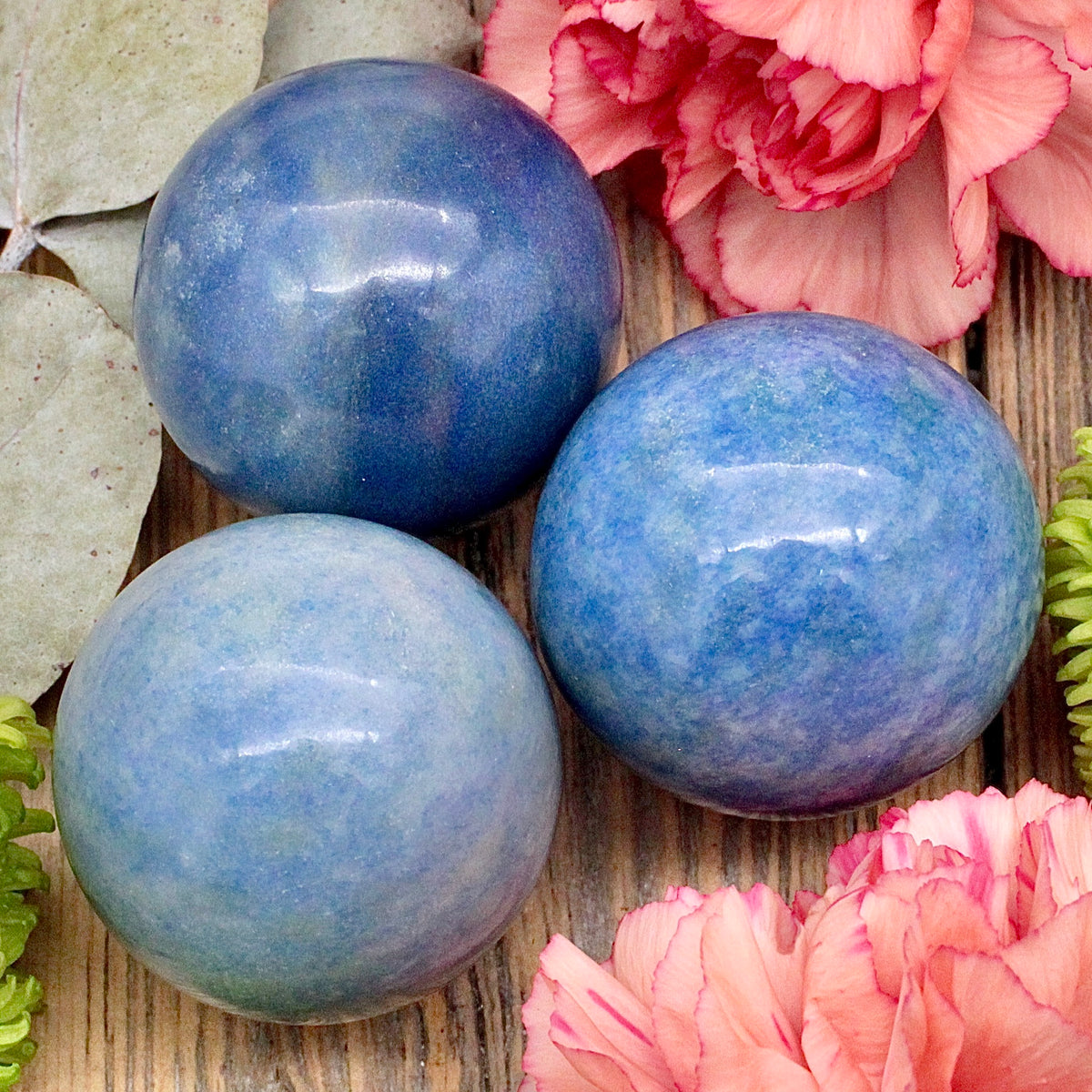 Blue Quartz Sphere