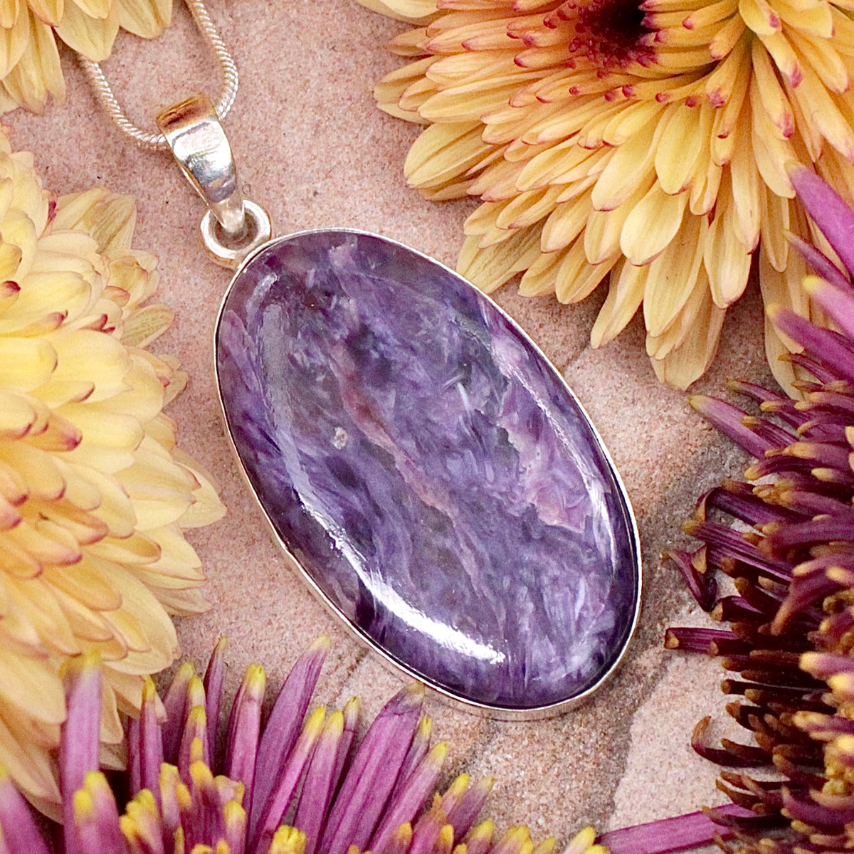 Charoite Pendant