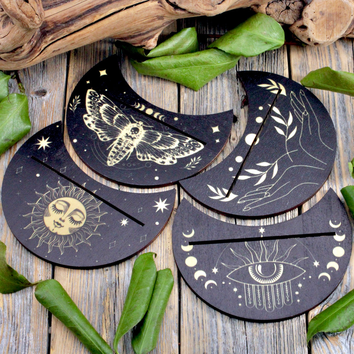 Moon Tarot Card Holder