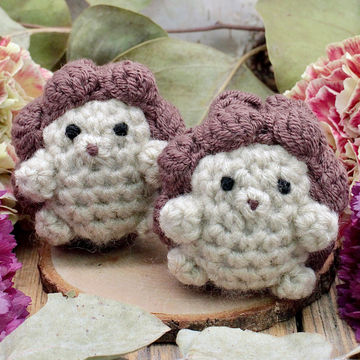 Crocheted Hedgehog