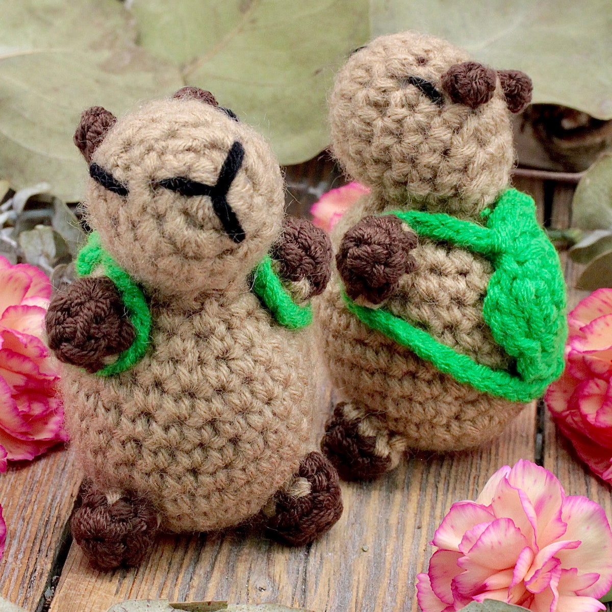 Handmade Crocheted Capybara