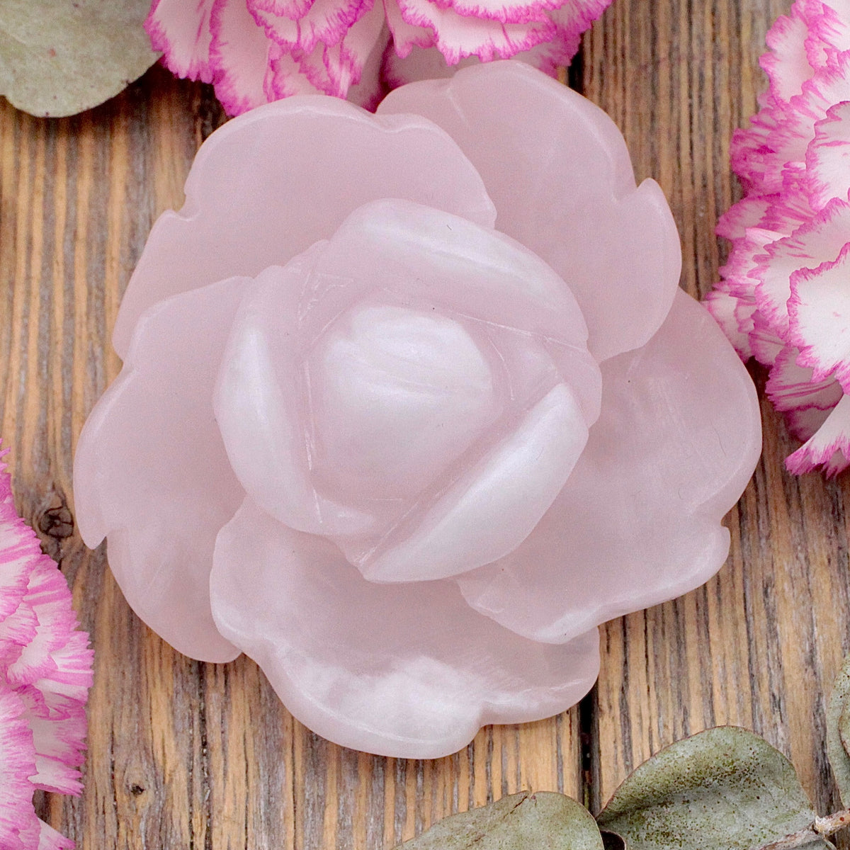 Pink Calcite Rose