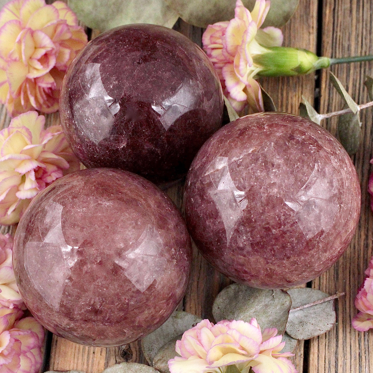 Strawberry Quartz Sphere