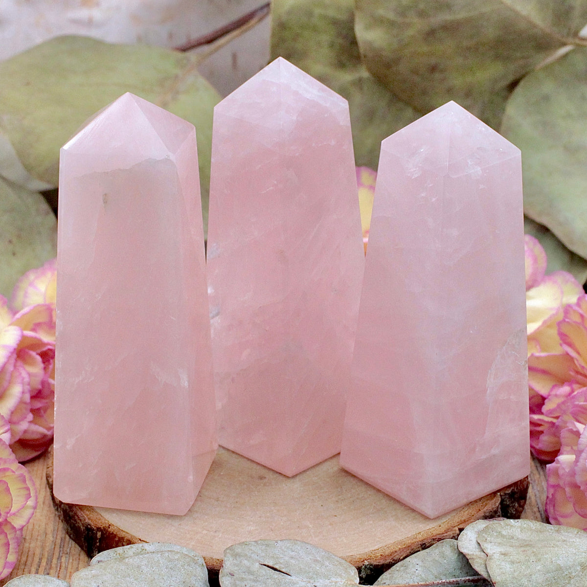 Rose Quartz Obelisk