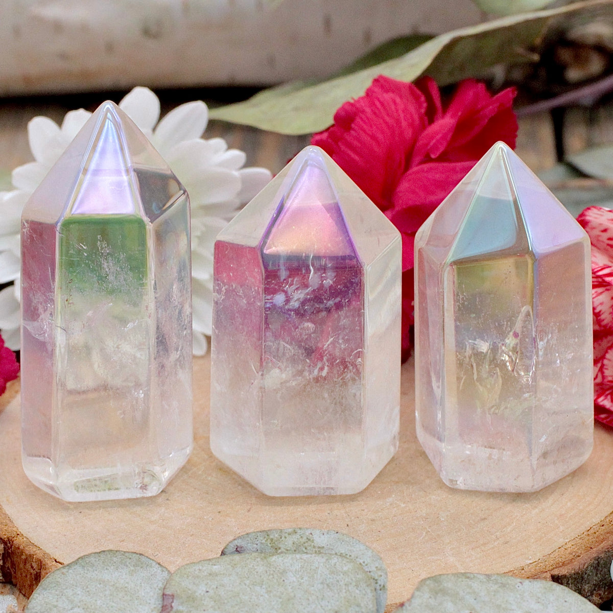 Angel Aura Quartz Mini Tower