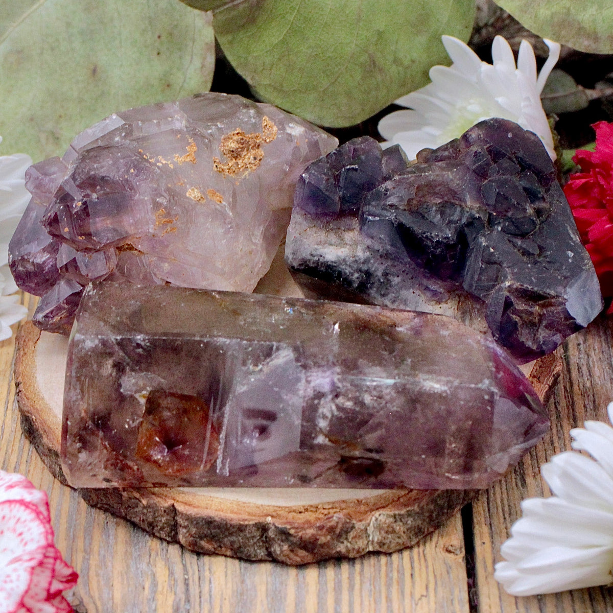 Unique Amethyst Cluster Point
