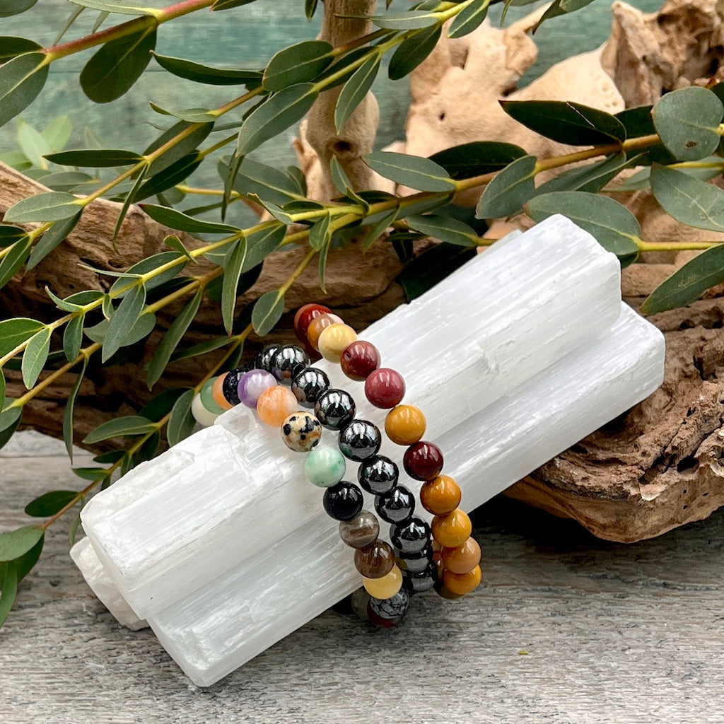 Free Spirit Bracelet Set - Sacred Circles Collection