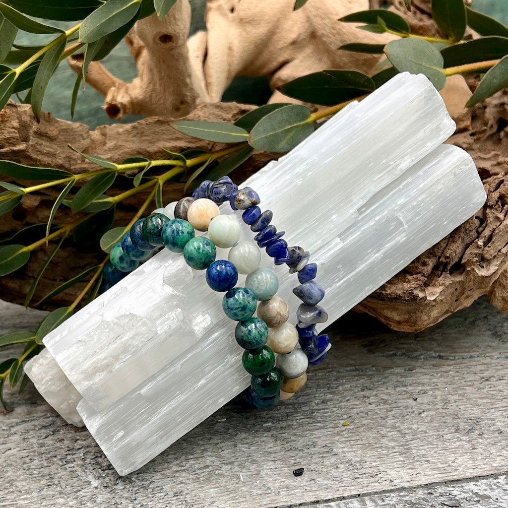 Freedom of Expression Bracelet Set - Sacred Circles Collection