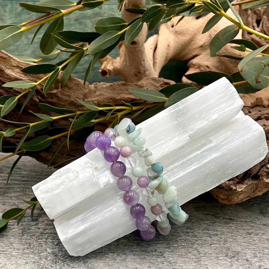 Peaceful Spirit Bracelet Set - Sacred Circles Collection