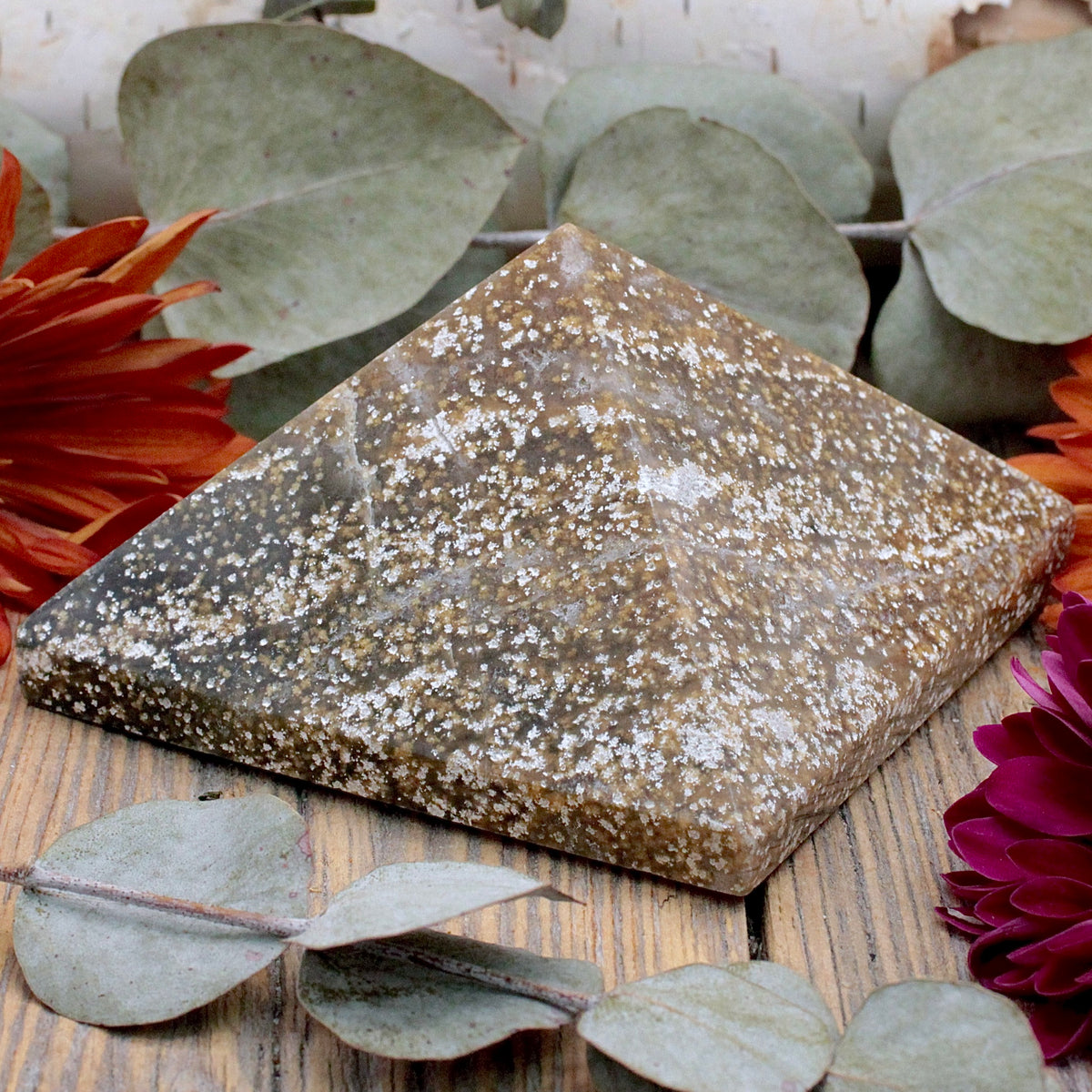 Ocean Jasper Pyramid