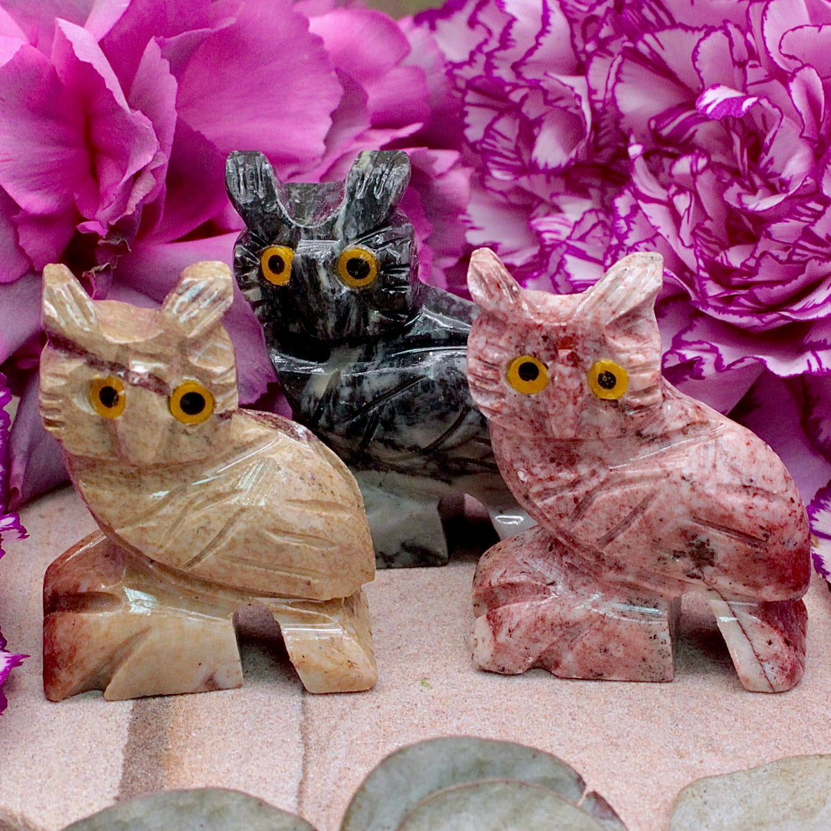Peruvian Jasper Owl