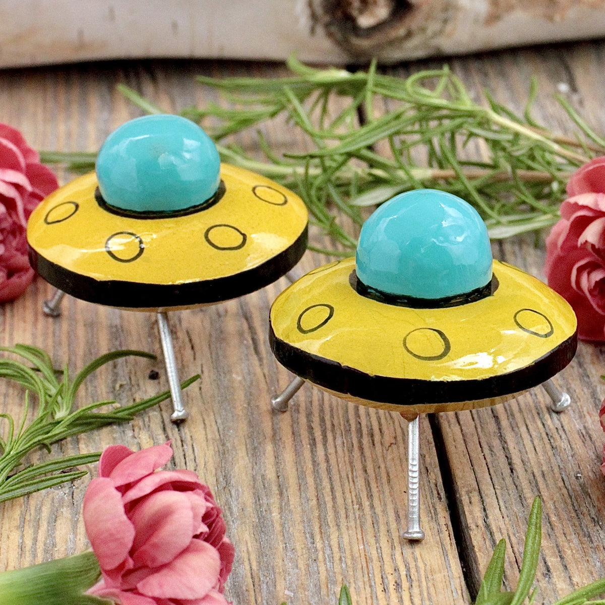 Hand Painted UFO