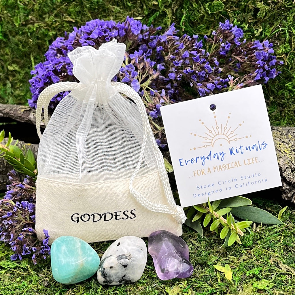 Goddess - Pocket Rocks - Tumbled Stone Set