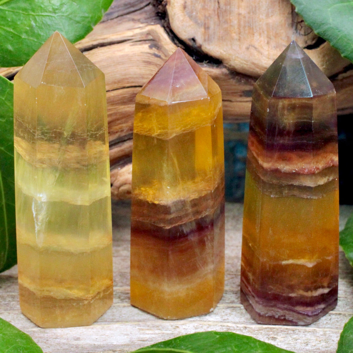 Yellow Fluorite Tower