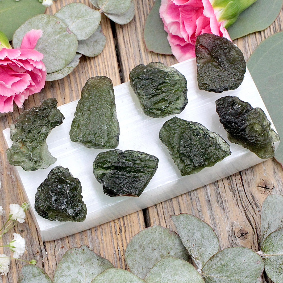 Moldavite Specimen - 5.0g -to- 5.5g