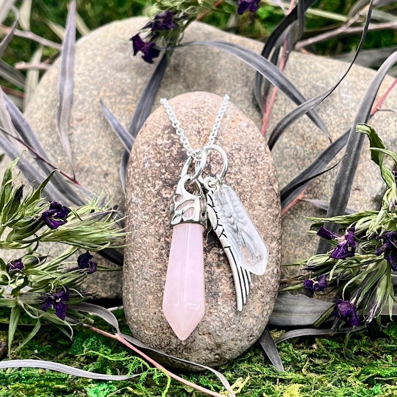 Guardian of Love - Rose Quartz - Small