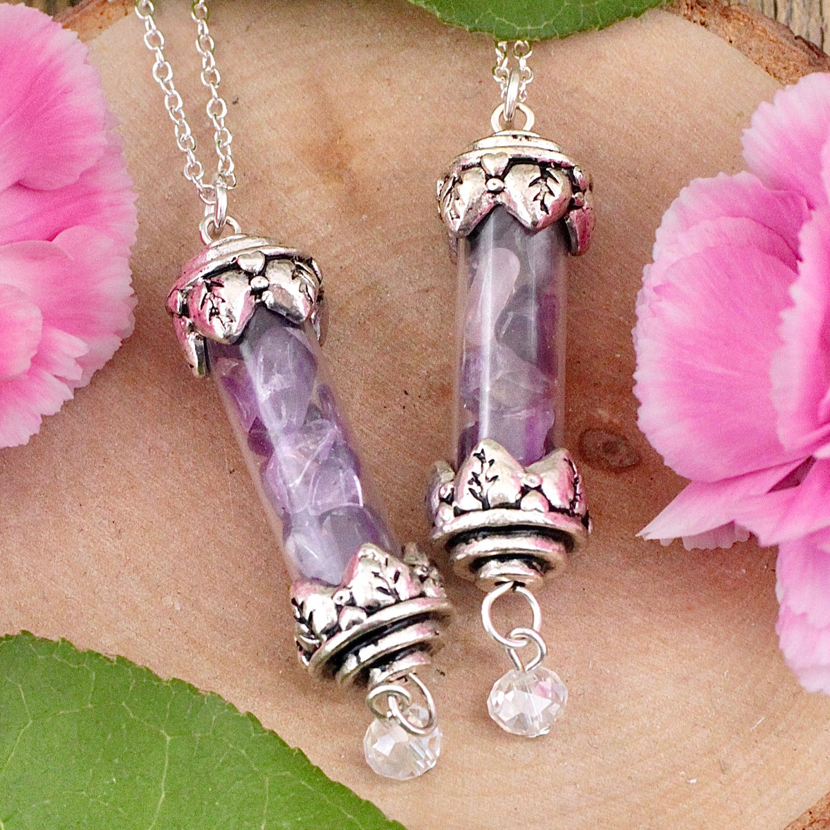 Amethyst Fairy Queen Gemstone Talisman