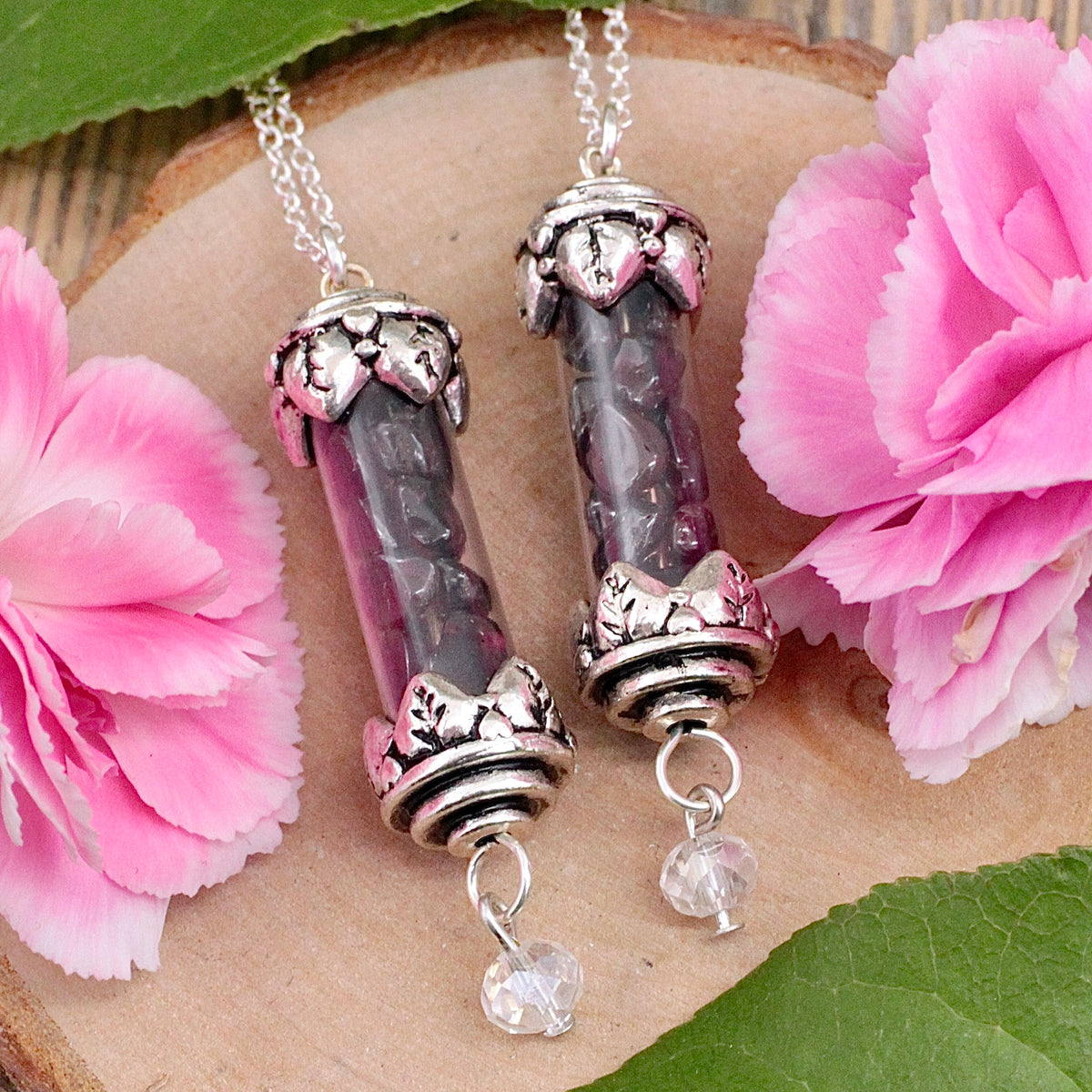 Garnet Fairy Queen Gemstone Talisman