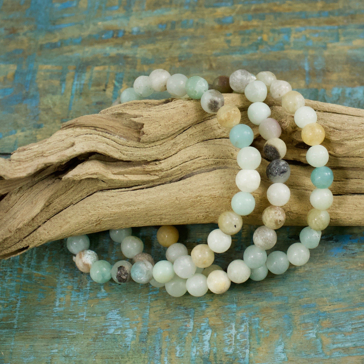 Mixed Amazonite Bracelet - 6mm