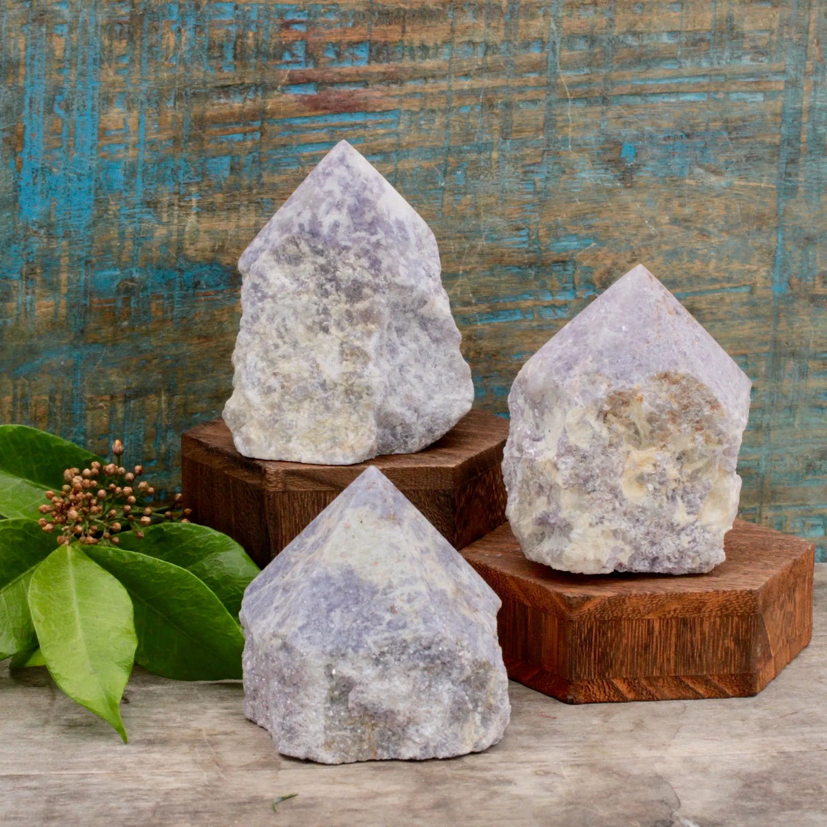 Lepidolite Top-Polished Point