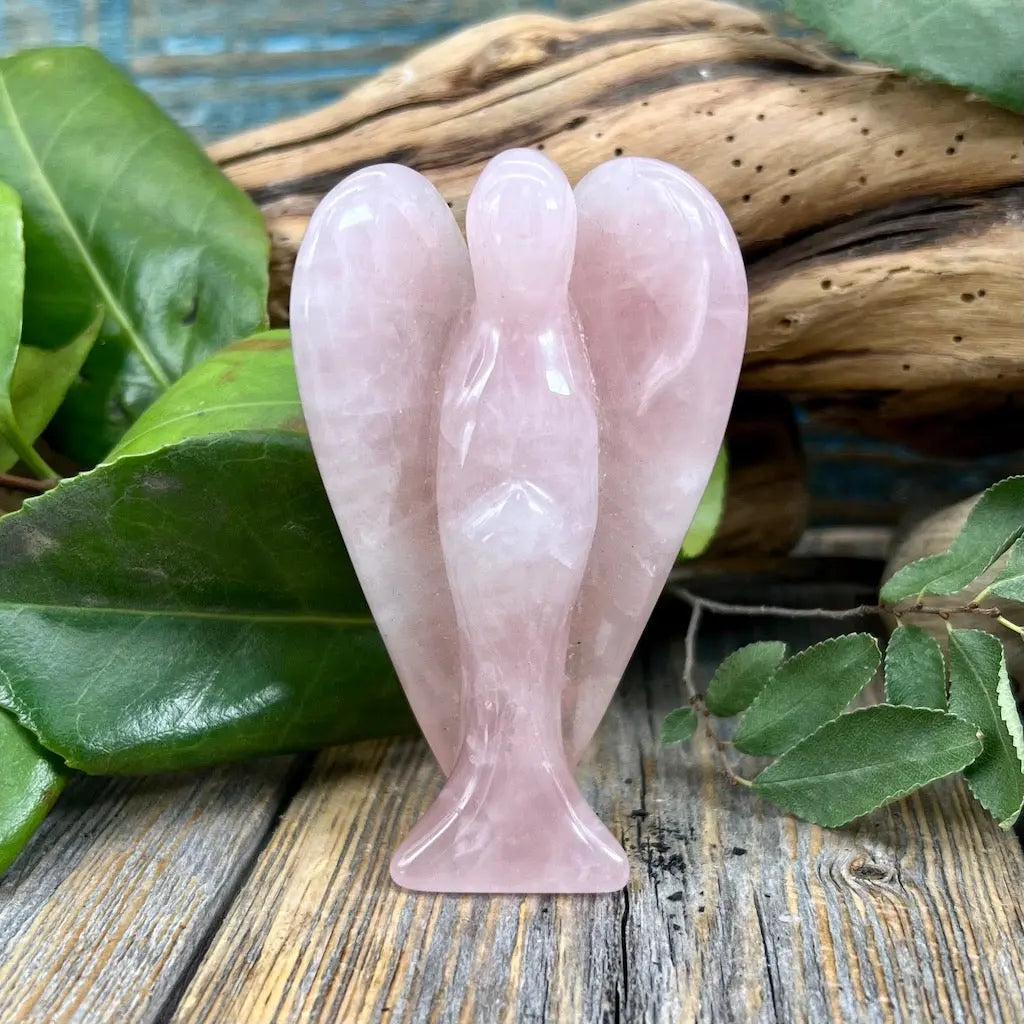 Rose Quartz Angel of Love - 3"