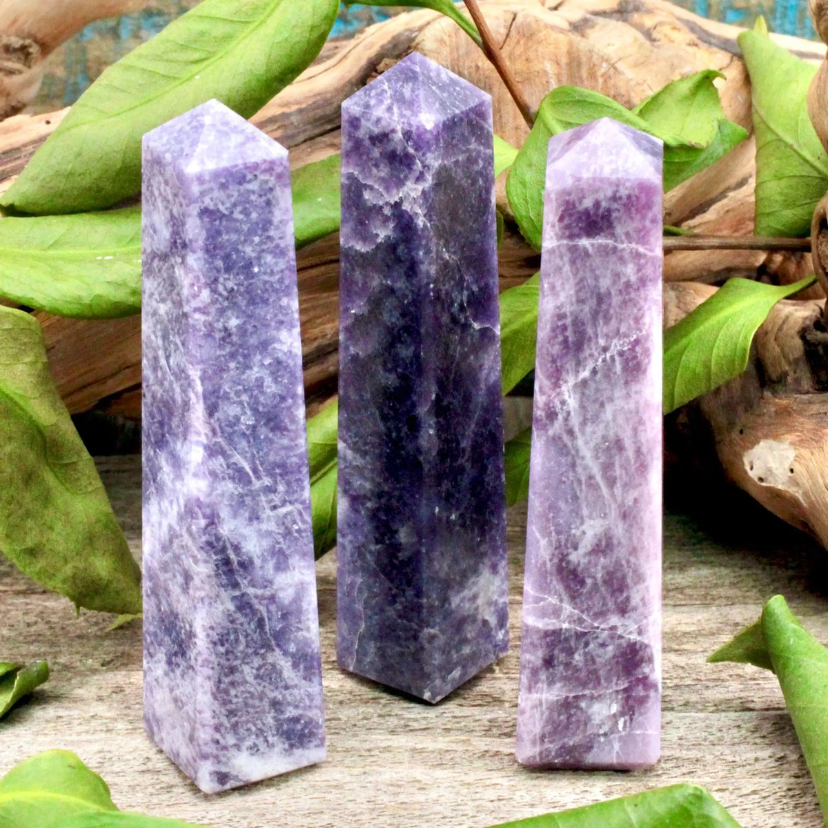 Lepidolite Obelisk -Small