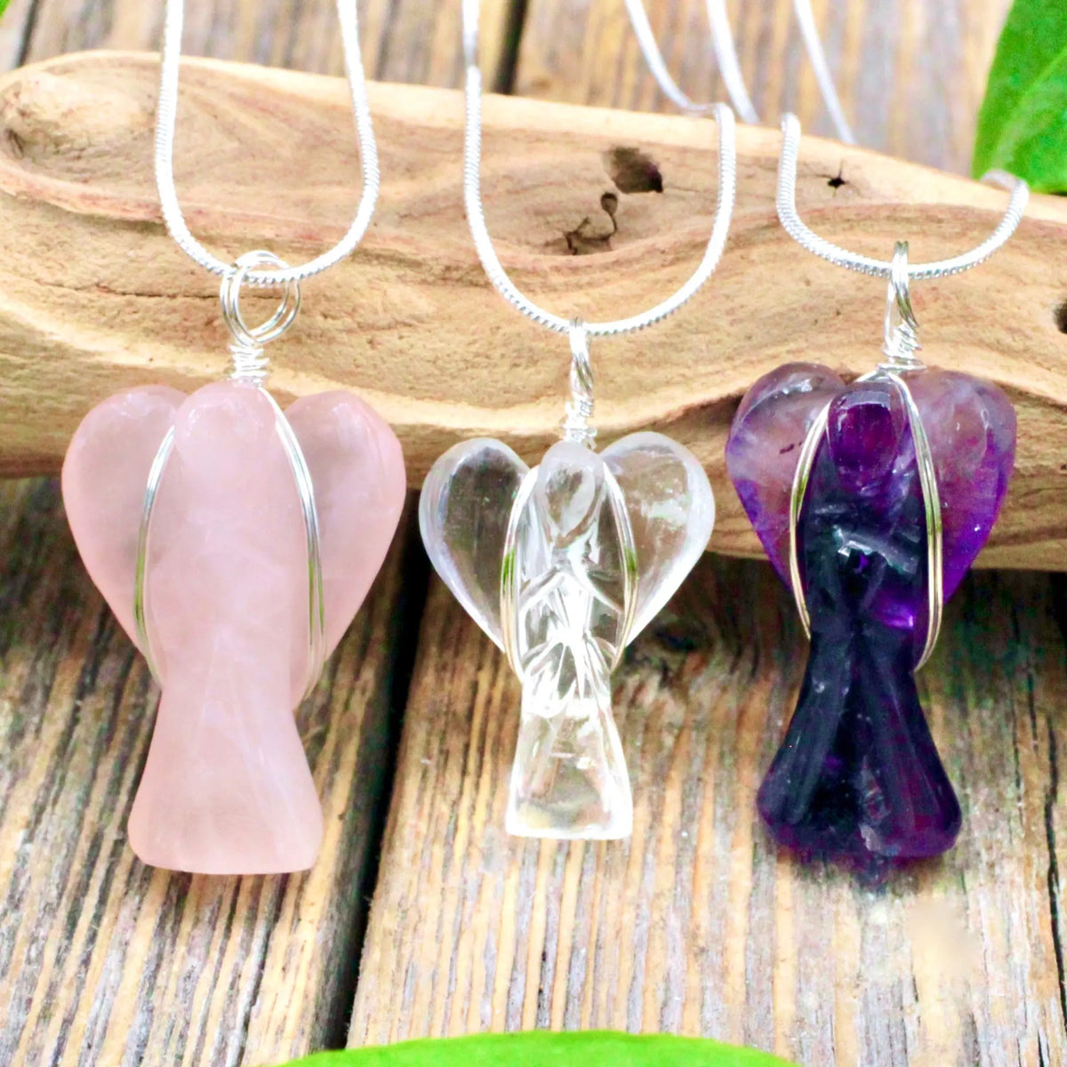 Angel Gemstone Necklace