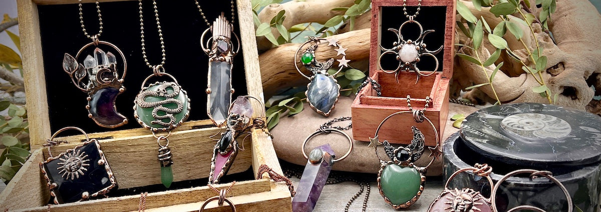 Bewitching Bronze Necklace Collection