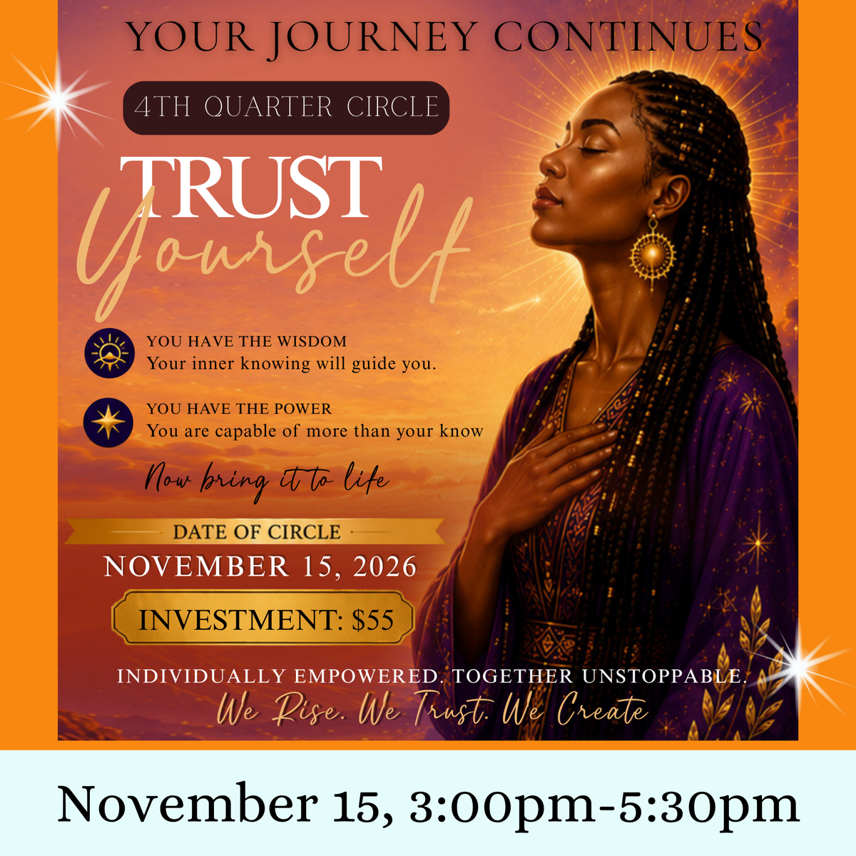 Trust Yourself