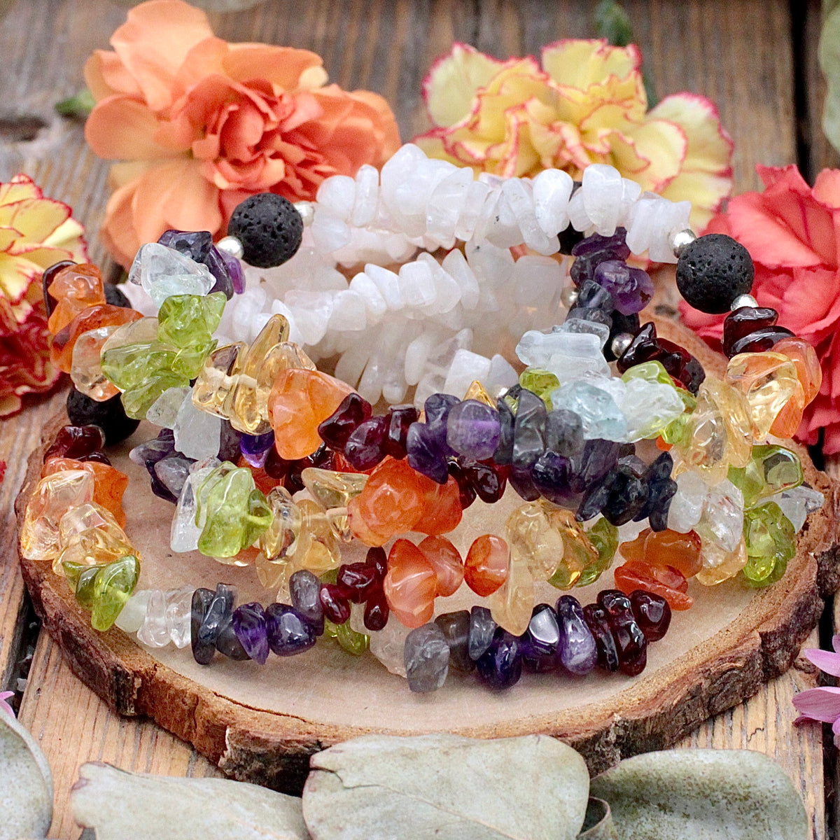 Chakra Chip Bracelet