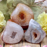 Druzy Agate Mini Flame