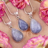 Hackmanite Pendant - Sterling Silver