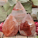 Hematoid Quartz Teardrop