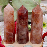 Hematoid Quartz Tower