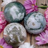 Moss Agate Sphere