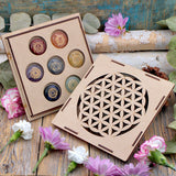 Chakra Stone Boxed Set - Flower of Life