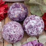 Lepidolite Sphere