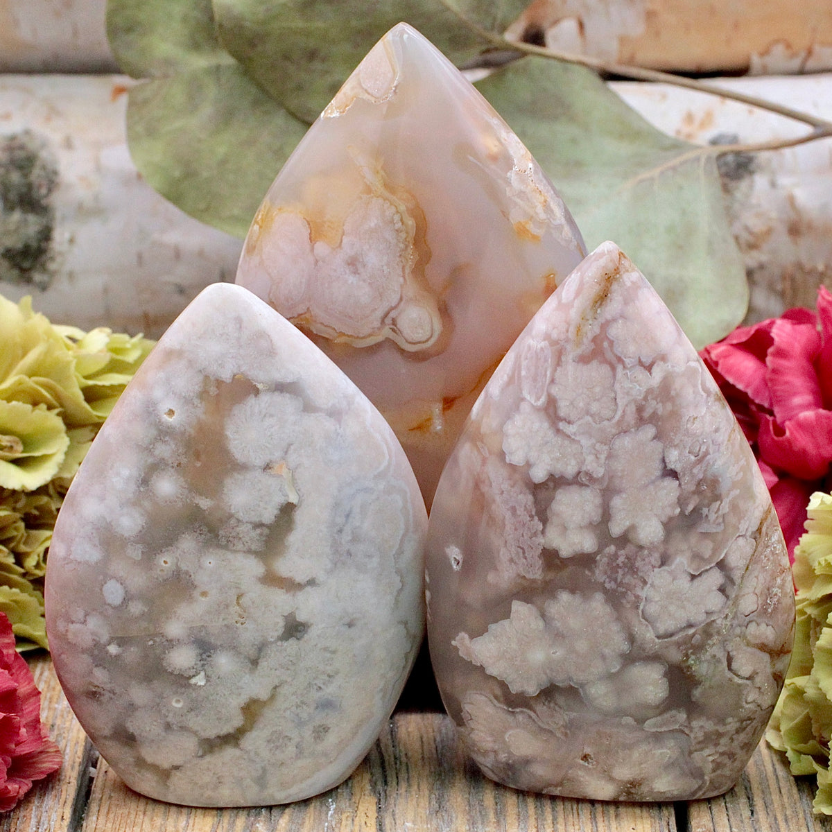 Flower Agate Freeform