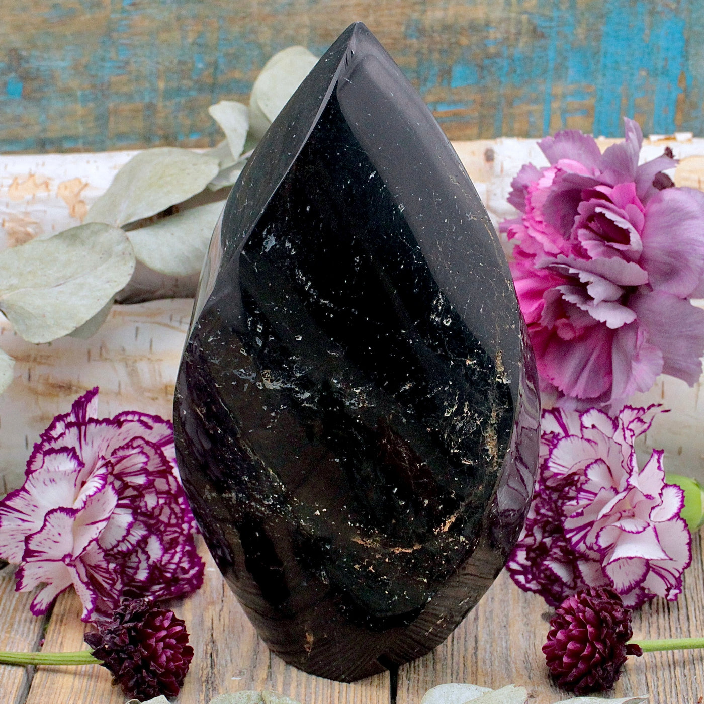 Black Tourmaline Teardrop