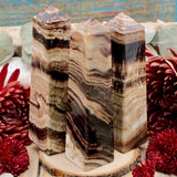 Chocolate Calcite Obelisk