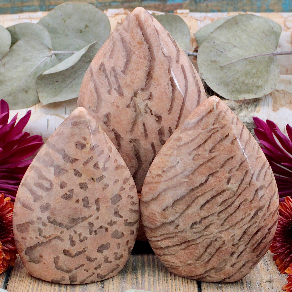 Graphic Feldspar Teardrop