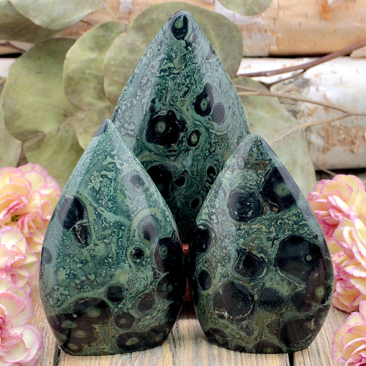 Kambaba Jasper Teardrop
