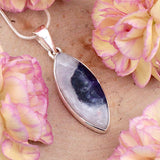 Morado Opal Pendant - Sterling Silver