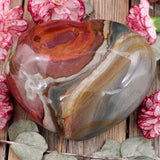 Polychrome Jasper Heart