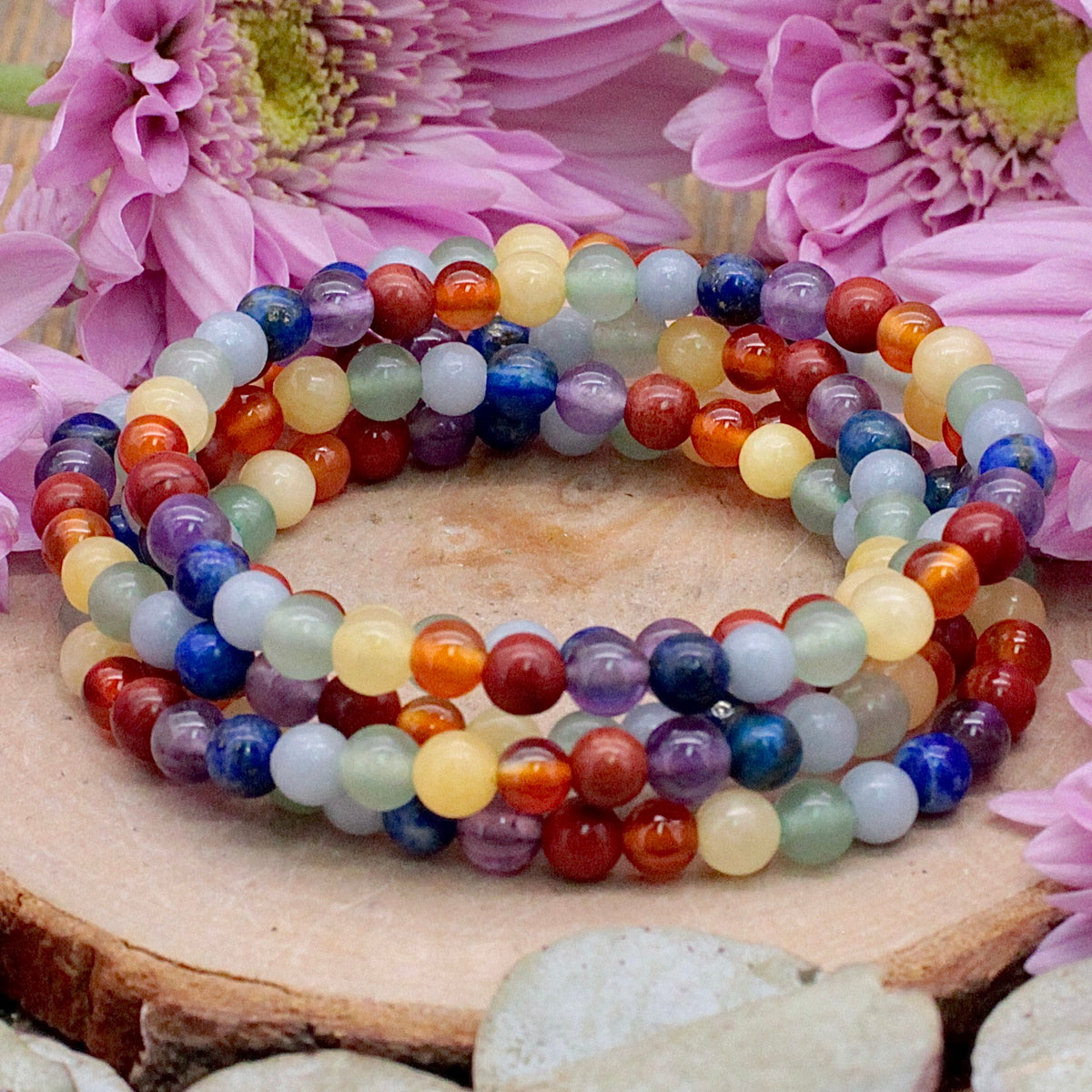 Chakra Child's Bracelet - 4mm