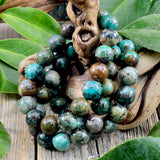 Chrysocolla Bracelet - 12mm