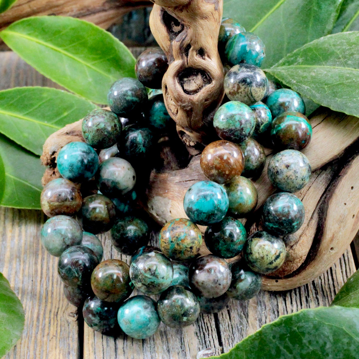 Chrysocolla Bracelet - 12mm