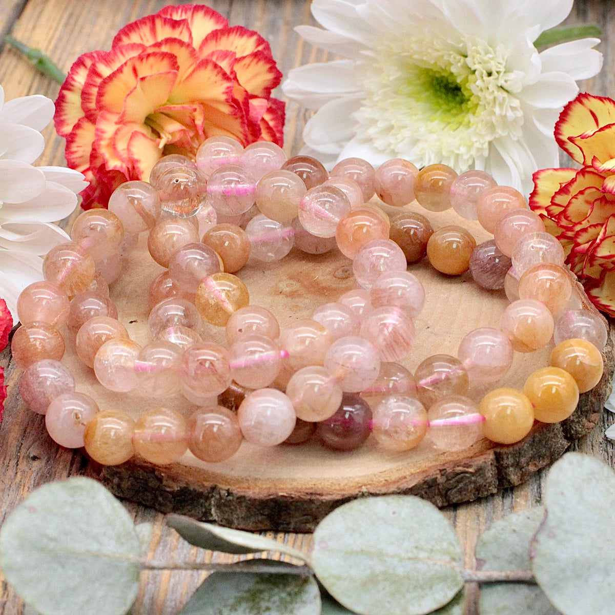 Mixed Quartz - 8mm