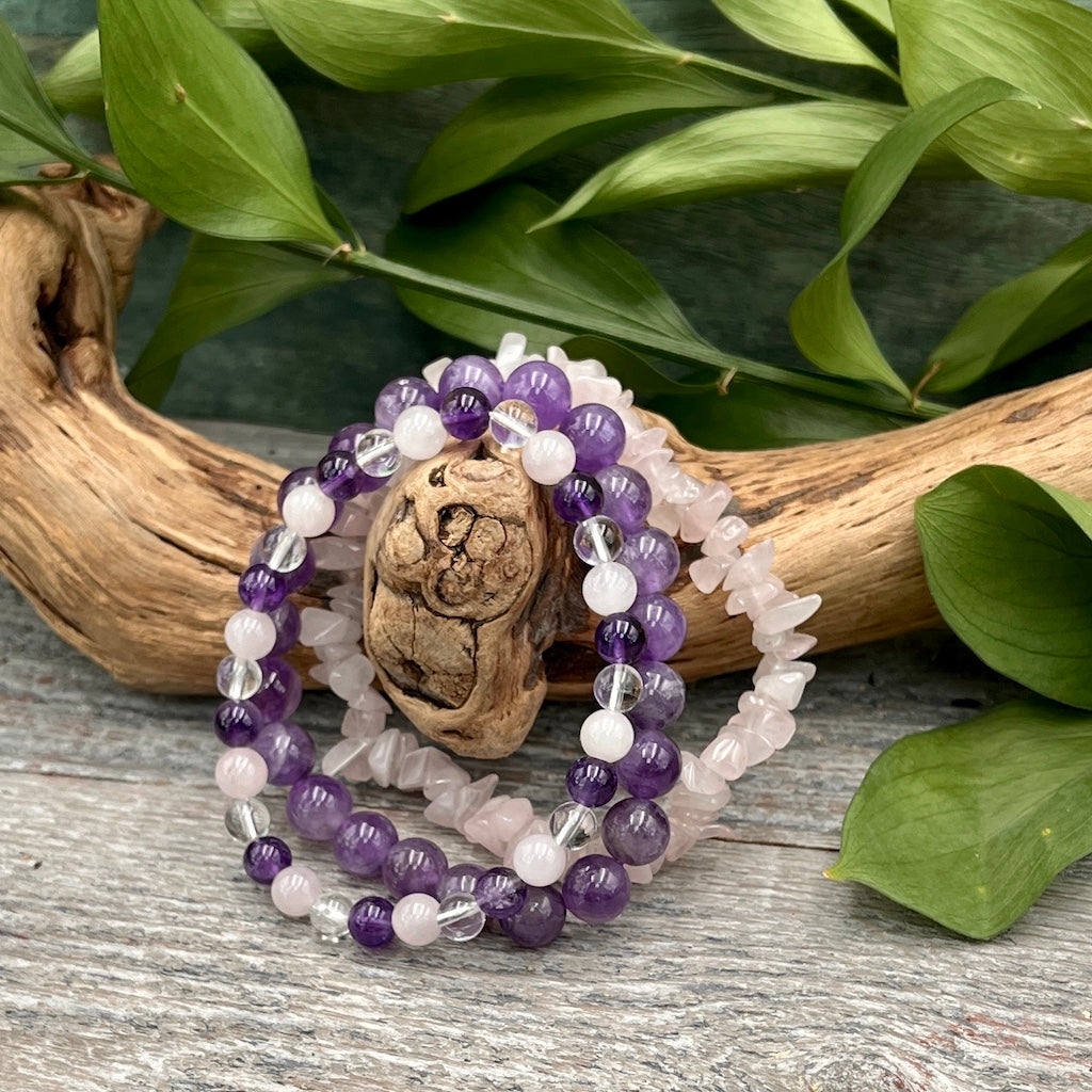 Lavender Love Bracelet Set - Bliss Bracelets Collection